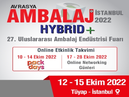 Avrasya Ambalaj Fuarı 2022, Istanbul